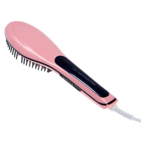 Расческа LuazON LR-01 электрическая 35 Вт дисплей регулировка t 220 В розовая 172700₽