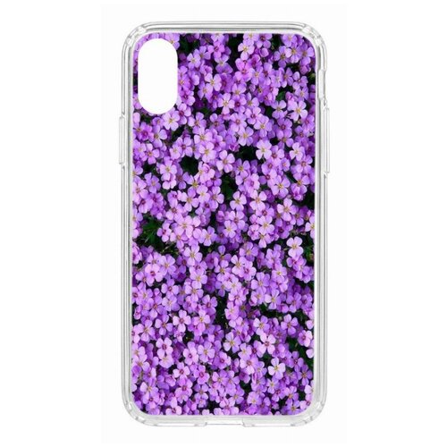 фото Чехол на apple iphone xs kruche print обриета/накладка/с рисунком/прозрачный/бампер/противоударный/ударопрочный/с защитой камеры кruче