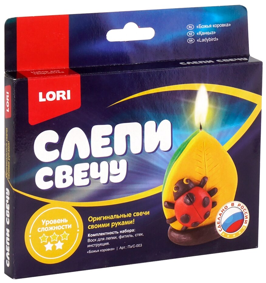 LORI Слепи свечу "Божья коровка" Пз/С-003