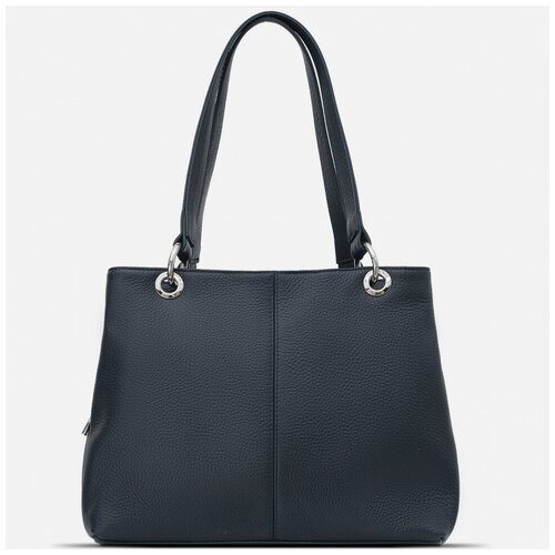 фото Сумка richet, фактура гладкая, синий