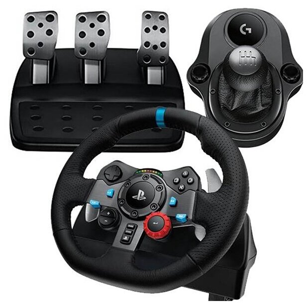 Комплект Logitech G Руль G29 Driving Force и коробка передач Driving Force Shifter