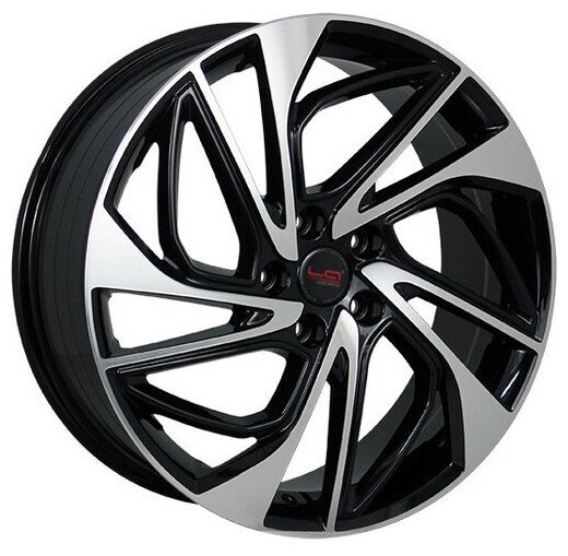 legeartis concept hnd531 19 / 7.5j pcd 5x114.30 et 49.50 цо 67.10 литой / черный с полированной лицевой поверхностью
