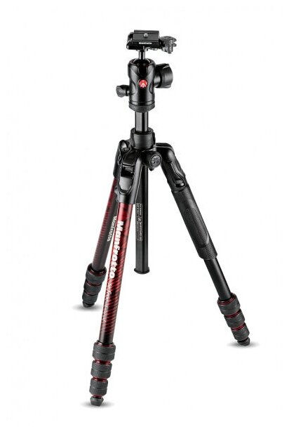 Штатив с головкой Manfrotto Befree Advanced Travel Twist MKBFRTA4RD-BH