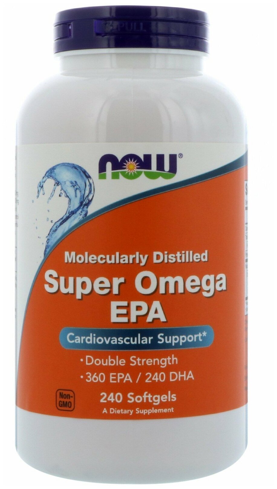 Super omega EPA капс., 250 г, 240 шт.