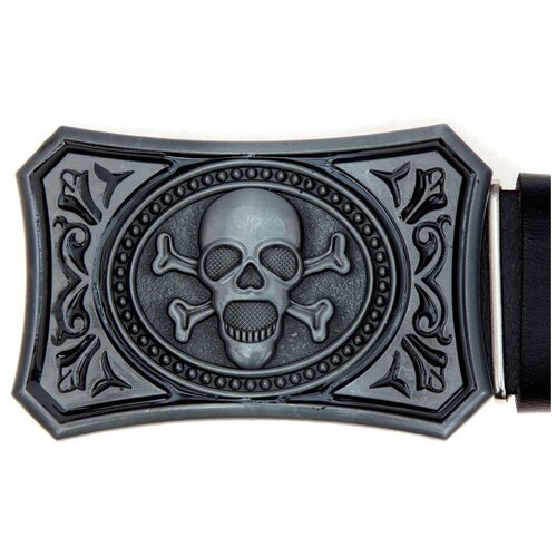 фото Ремень holyrus череп байкера