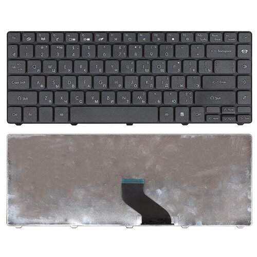 Клавиатура для ноутбука Gateway NV49C NV49C01c NV49C13c NV49C14c черная 272500₽