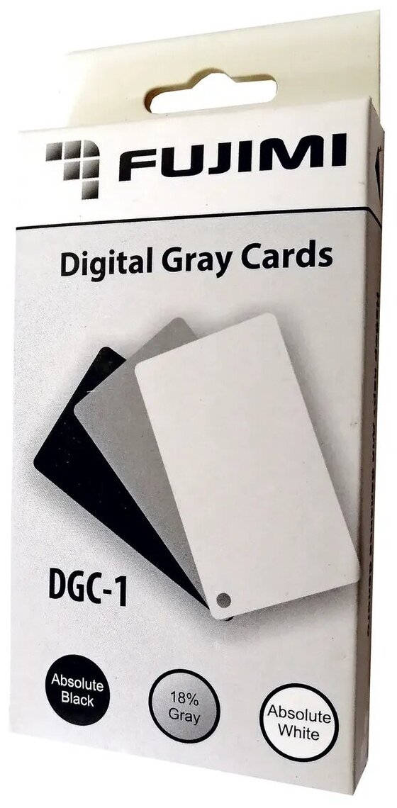 Набор карт для баланса белого Fujimi DGC-1 Digital Gray Cards 997