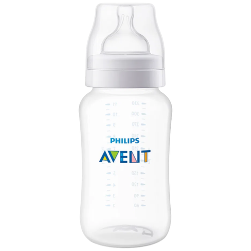 Бутылочка из полипропилена PHILIPS AVENT Серия Anti-colic 330 мл, 3мес+, SCF816/17