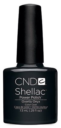 Гель-лак. CND Shellac Overtly Onyx 7.3 ml