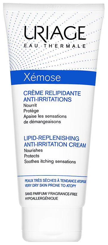 Uriage Крем для лица и тела Xemose Creme Relipidante Anti-Irritations липидовосстанавливающий против раздражений, 200 мл