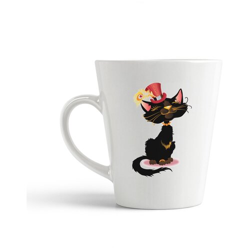 фото Кружка-латте coolpodarok "кошечка (есть пара)"