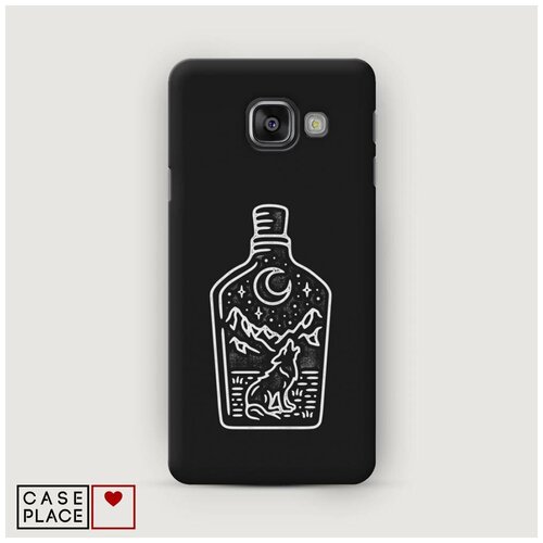 фото Чехол пластиковый samsung galaxy a5 2016 бутылка арт case place