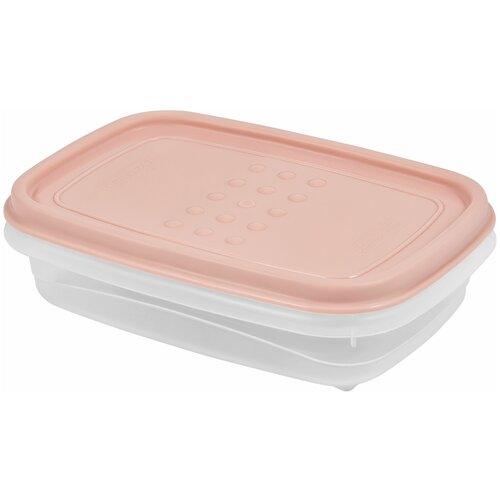 Емкость для хранения пищевых продуктов PATTERN FLEX прямоугольная 0,3л пудровый