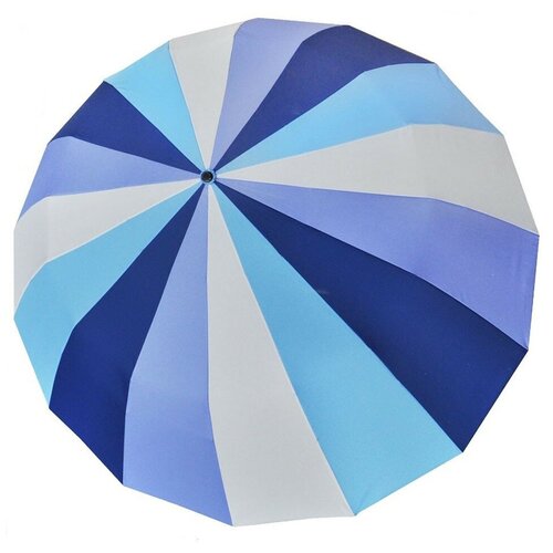 Зонт Три слона, голубой