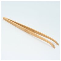 Пинцет для террариума NomoyPet из бамбука, изогнутый, 28 см 7160107