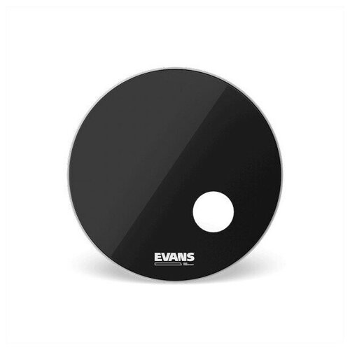evans bd22rb 22 eq3 resonant black пластик для бас барабана отверстие EVANS BD20RB Пластик 20