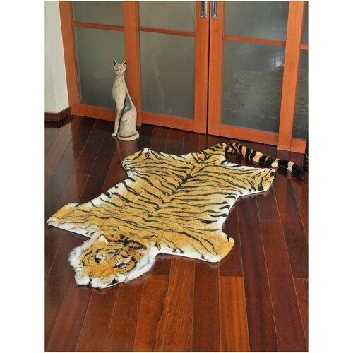 Мягкая игрушка - реалистичный коврик Тигр 180 см. (Новый год Тигр Тигренок символ 2022 года)