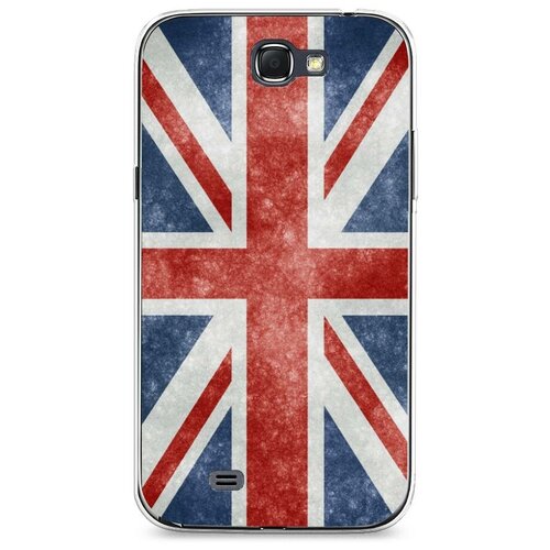 фото Силиконовый чехол "флаг великобритании 1" на samsung galaxy note 2 / самсунг галакси нот 2 case place