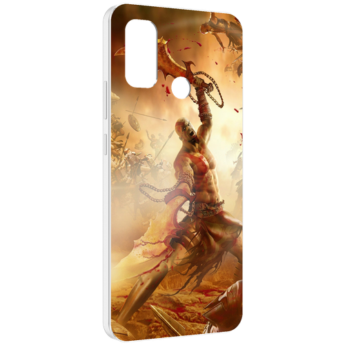 Чехол MyPads God Of War III для UleFone Note 10P / Note 10 задняя-панель-накладка-бампер чехол mypads god of war iii для ulefone note 6 note 6t note 6p задняя панель накладка бампер