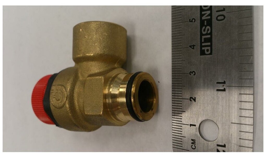 фото Клапан предохранительный 3 бар Eco Classic 24F (новый 200024686) Baxi 6306101022