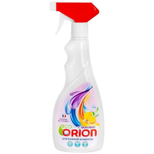 Средство для чистки ванной комнаты Orion с ароматом лимона, дезинфицирующий эффект, 500 мл