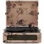 Виниловый проигрыватель CROSLEY VOYAGER PLUS [CR8017B-FL4] Floral c двухсторонним Bluetooth - изображение