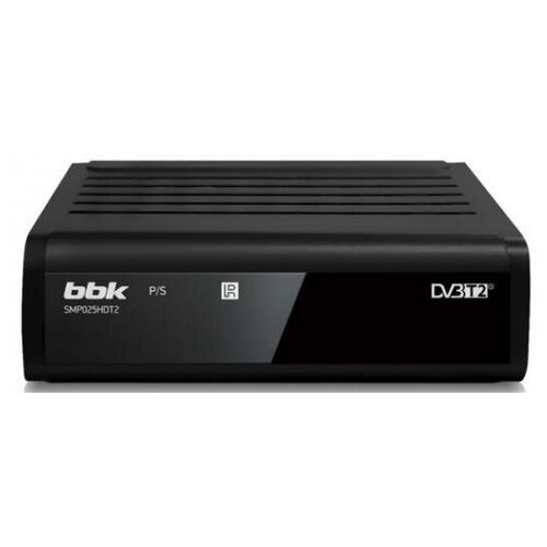 фото Ресивер dvb-t2 bbk smp025hdt2 черный