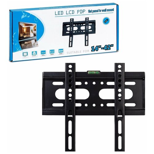 Кронштейн на стену для ТВ, Телевизора, Монитора TU-T20 диагональ 14