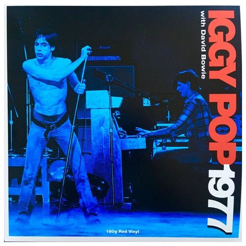 Виниловая пластинка Iggy Pop With David Bowie Виниловая пластинка Iggy Pop With David Bowie / 1977 (Coloured Vinyl)(LP)