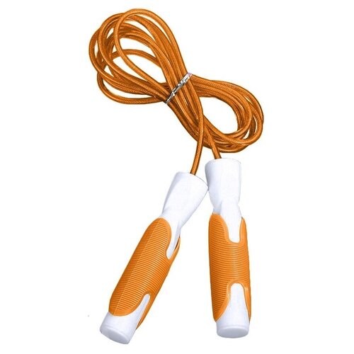 фото Скакалка с подшипником 2,8 м. пп/трос (оранжевая) milinda