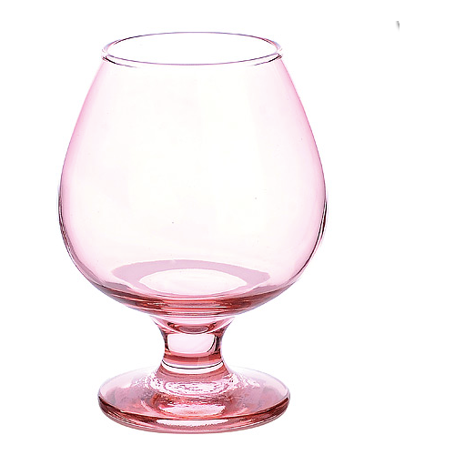 Набор бокалов для шампанского ,вина 2 шт. х 385 мл. стекло розовый