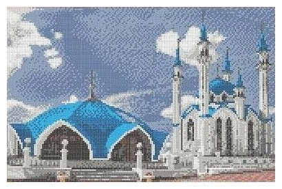 Мечеть Кул Шариф Рисунок на ткани 36х24,3 Каролинка ткбп 3019 36х24,3 Каролинка ткбп 3019