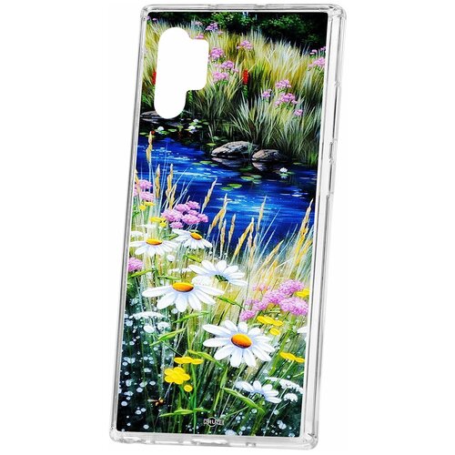 фото Чехол на samsung galaxy note 10 plus / note 10+ kruche print ромашки у ручья / чехол для samsung / чехол с рисунком / чехол с принтом / чехол для самсунг / чехол для самсунг / бампер на гелакси / чехол накладка для гэлэкси / противоударная накладка для samsung galaxy / защита для galaxy / защита на samsung / cиликоновый чехол для samaung galaxy / пластиковый чехол на самсунг / защитный чехол для самсунг / чехольчик / защита телефона / ударопрочный чехол / галакси кruче
