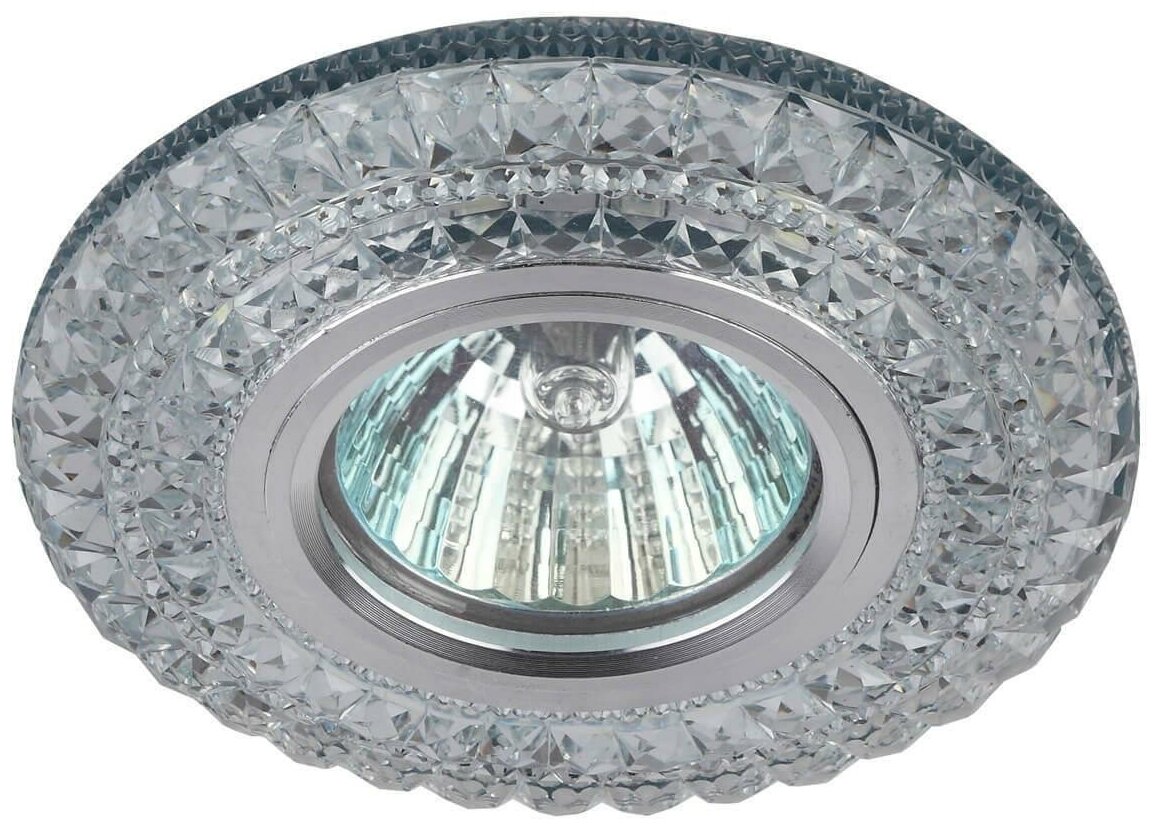 Встраиваемый светильник ЭРА LED DK LD3 SL/WH+GR Б0019204 - фотография № 1