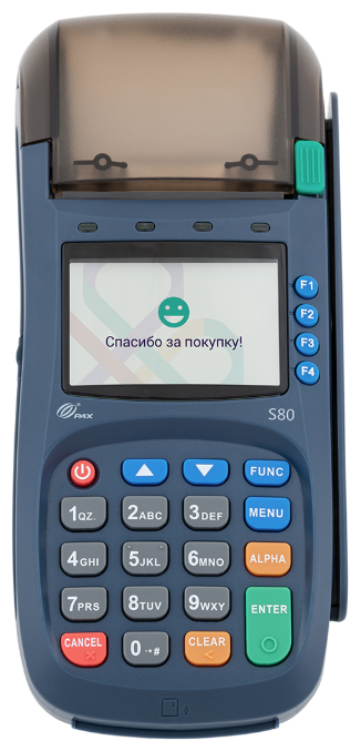 Pos-терминал PAX S80 (ETH/Dialup/CTLS)