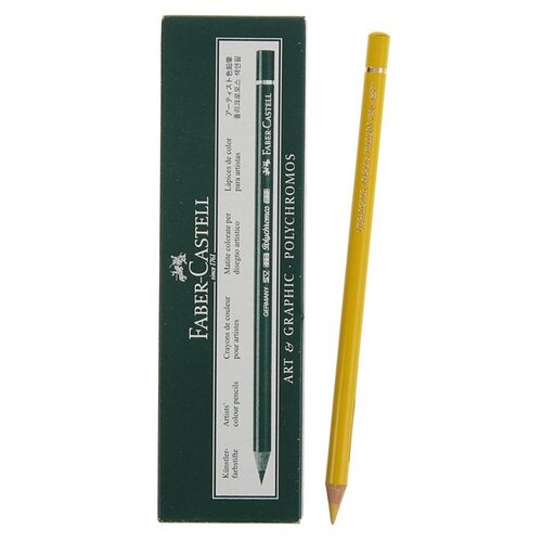 Faber-Castell Цветные карандаши Polychromos, 6 шт. (110185) 185 неаполитанский желтый