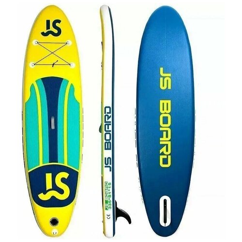 Сап борд JS BOARD JS 335, желтый/синий сап борд js board nj335 ninja черно белый