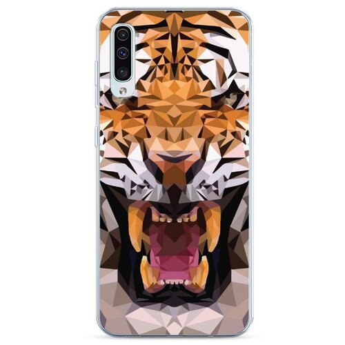 фото Силиконовый чехол "графический тигр" на samsung galaxy a30s / самсунг гэлакси а30s case place