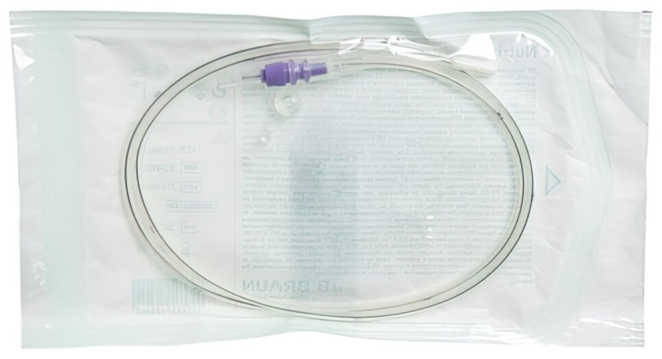 Зонд желудочный BBraun Nutritub® Gastral для энтерального питания, коннектор TR/M, CH8-100 см [9246533]