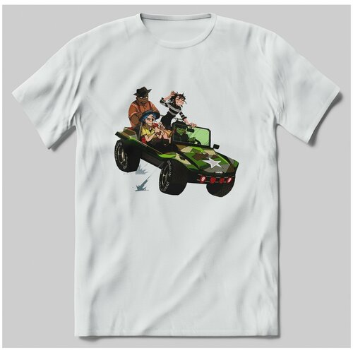 фото Футболка с принтом gorillaz - 115 brut-shop