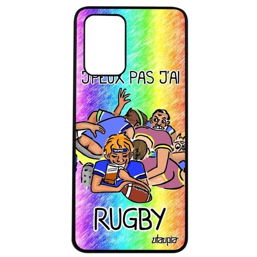 фото Противоударный чехол на телефон // xiaomi poco m3 // "не могу - у меня регби!" крутой спорт, utaupia, цветной
