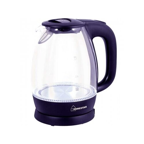 Чайник электрический Homestar HS-1012 фиолетовый стекло 157500₽