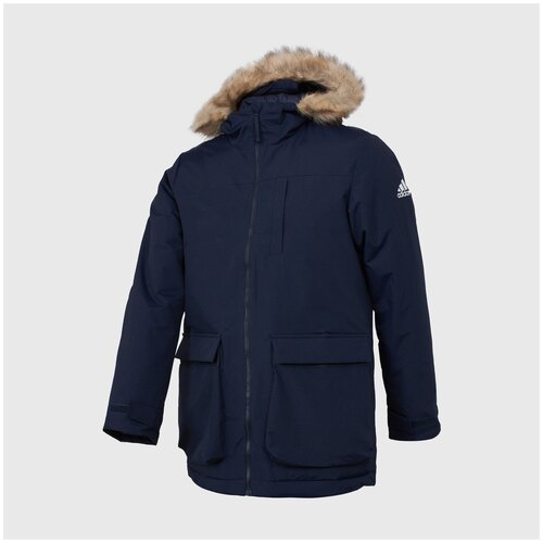 Куртка Adidas Hooded Parka GT1701, р-р M, Темно-синий