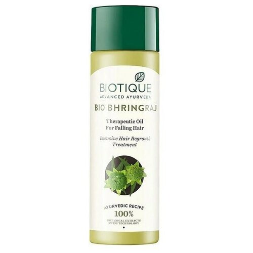 Масло против выпадения волос Бринградж (Therapeutic Oil For Falling Hair) Biotique, 120 мл