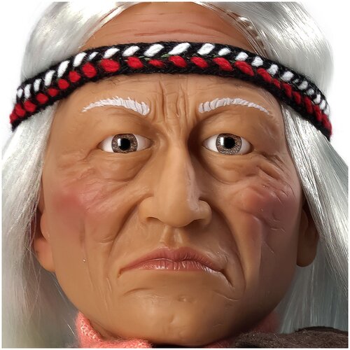 Кукла Lamagik Sitting Bull, 41 см, 40102 бежевый/коричневый