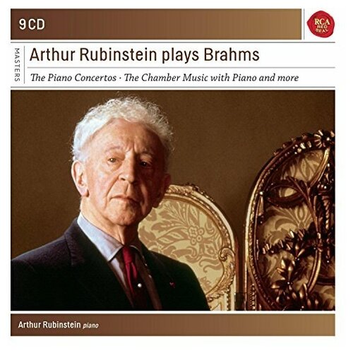 Компакт-Диски, RCA Red Seal, ARTHUR RUBENSTEIN - Rubinstein Plays Brahms (9CD) ann major mistress for a month