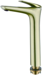 Смеситель для умывальника/ накладной раковины/ раковины-чаши RUSH Nevis (NE1735-11brоnze ) высокий , бронзовый цвет, латунь
