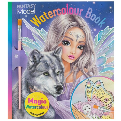 Альбом для раскрашивания Акварель Depesche Fantasy Model Watercolour Book (0411454)