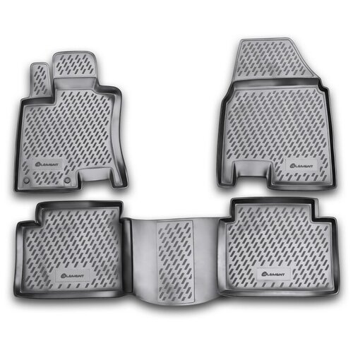 фото Element коврики в салон nissan qashqai+2 2008-2014, 4 шт. (полиуретан)