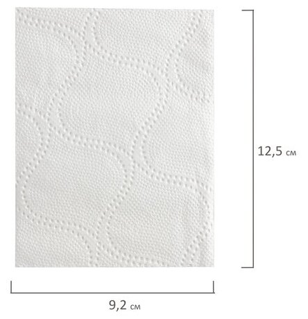 Бумага туалетная бытовая, спайка 4 шт., 2-х слойная, (4х19 м), LAIMA, белая, 126904 - фотография № 12